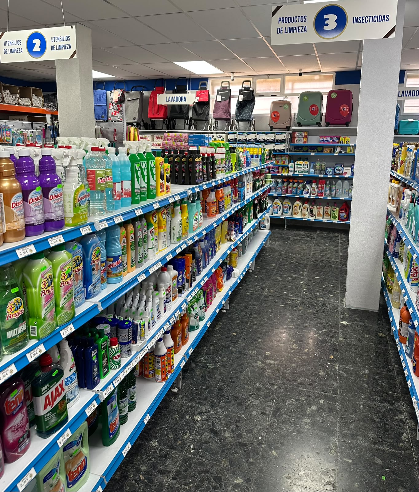 Droguería y limpieza en Super Cien